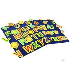 영문 소문자 학습판 어린이 교육 완구 알파벳 인지 발달 놀이 교구 유치원 학습, 상세페이지 참조