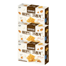 [모이다] 바삭하고 고소한 아이비 아몬드크래커, 3개