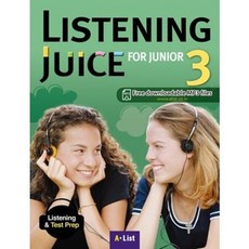LISTENING JUICE FOR JUNIOR (3) STUDENT BOOK 리스닝쥬스주니어