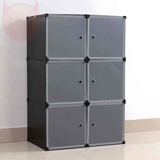 완자마트 DIY 옷장 4칸 70x105