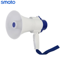 스마토 메가폰 MGP-1RC 접이식 확성기 음성녹음 재생 싸이렌 행사 야유회, 1개
