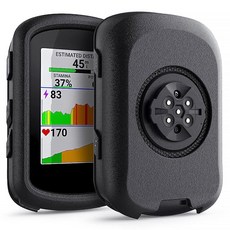 TUSITA Garmin Edge 540 | Solar 840 Solar와 호환되는 실리콘 케이스 - 블랙, 1개