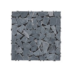 卡扣拼接塑木地板 岩石款 防水 防焰, 1個, 灰色磨砂X9