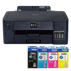 Brother HL-T4000DW A3無線大連供印表機 高印量降低成本 操作簡單易上手, 加原廠墨水四色1組