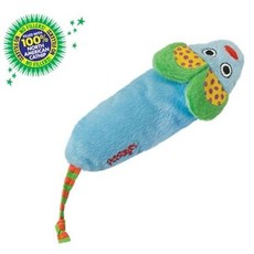 美國Petstages魔力貓草綠薯鼠，濃郁貓草激發玩樂，安全材質安心啃咬，貓咪舒壓好夥伴, 1個, 貓草