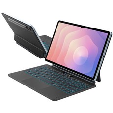 DUNNO 삼성 갤럭시 탭 자석 흡착 디지털 파워 매직 키보드 케이스 S11 / S10 Lite / S10 FE / S9 FE / S9, 1개, 블랙