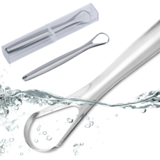 미소울 입냄새 제거 스테인리스 혀클리너, 1개, 9g