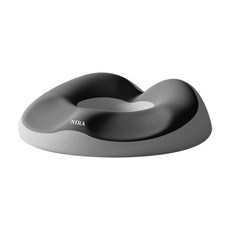 NIRA 雙色拼接 孕婦減壓產後恢復甜甜圈坐墊, 腰靠坐垫【久坐双护】【双灰拼色】, 1個