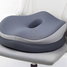 가온데이즈 치질 메모리폼 방석 연그레이진그레이 기능성방석