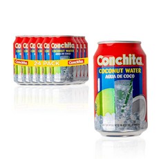 Conchita Coconut Water - Refreshing Tropical Drink - 10.4 oz (Pack of 24), 946ml
