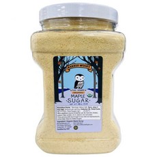 Barred Woods 메이플 순수 버몬트 설탕 - 3파운드 병 과립형, 1개
