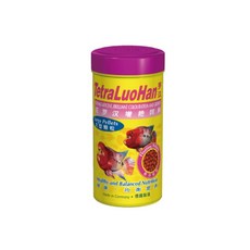 Tetra 德彩 花羅漢增艷飼料, 1個, 花羅漢增艷飼料250ml