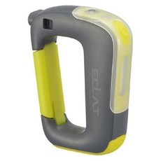 美國LIFE GEAR手電筒 LED防水 登山扣 防災口哨 掛勾 強磁 汽車維修 紅光 賞螢火蟲活動 夜遊 停電照明, 1個, 灰色