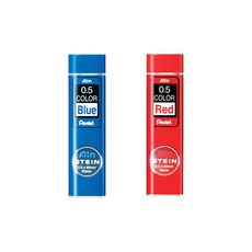 펜텔 아인 슈타인 컬러 샤프심 0.5mm C275, 블루(C275-BL)