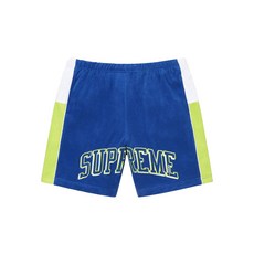 슈프림 테리 레터링 로고 바스켓볼 쇼츠