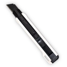 툴리고 묵직 견고한 커터칼 사무용 작업용 컷터 칼, 8개, White