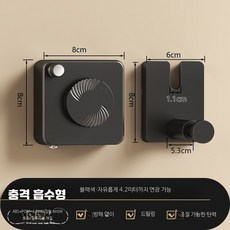빨랫줄 캠핑카 건조대 스테인레스 와이어, 1개, 블랙 ABS+304 강철로프 소형 3m