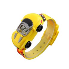 SKMEI 時尚可愛卡通車可拆卸兒童電子錶(1241)