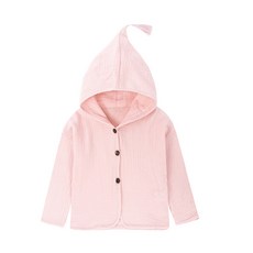 雪倫小舖 小流蘇棉麻外套 女童男童可愛糖果色外套