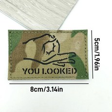 당신은 전술 패치를 보냈습니다 반사 후크 루프 배지팔 밴드 배낭용 어깨 줄무늬 기량 엠블럼, 1개, 3. 앤티크 구리