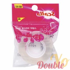 스카치 매직 테이프 리필 12MM X 18M 접착식테이프 하얀색테이프