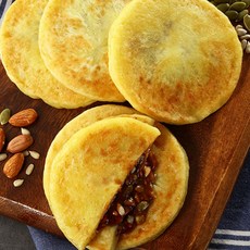 철판에구운 옛날 씨앗 호떡 400g 에어프라이어5분, 1개