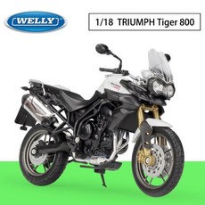 Wendy 1:18 凱旋 TIGER 800 重機模型 重機 摩托車模型 welly 威利 1/18, 1個, 凱旋 explorer 藍色