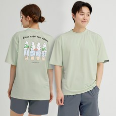 슈가비치 남여 공용 반팔 래쉬가드 보드숏 세트 BH25-12 수영복