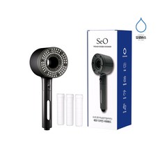 세오 디자인 필터 샤워기 샤워헤드 수압상승 절수 온오프 5단조절 오로바스, 1개