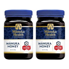 마누카 헬스 MGO 115+ UMF6 허니 꿀 500g, 2개