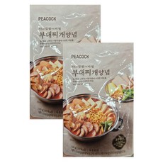 피코크 부대찌개 양념 120g, 2개
