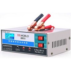 자동차점프스타터 오토바이 12V 24V 배터리충전기 펄스 복원기 점퍼, 12V24V 스마트, 1개