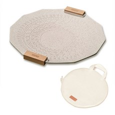 ZOLELE 露營煎烤盤 象牙白, 400 x 47 mm, 1個