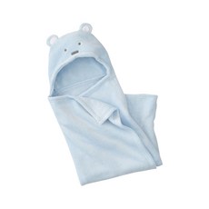 JoyBaby 包巾睡袋 嬰兒連帽毛毯抱毯被子 保暖珊瑚絨包被