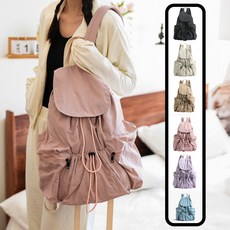 알로토 기저귀가방 백팩 초경량 대용량 방수, 로즈쿼츠