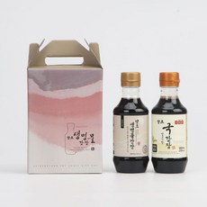 [신앙촌] 진 2-1호 1세트 양조간장 선물세트 LHJ, 360ml, 2개