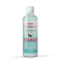 Dermcare Malaseb 말라셉 약용 샴푸 반려동물샴푸, 1개, 500ml