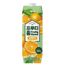 서울우유 프루티홈 오렌지, 1L, 5개