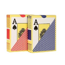 值感 撲克牌 鬥地主 大老二 桌遊, 2個, 防水磨砂塑膠牌-德州大字 籃色, 防水磨砂塑膠牌-德州大字 籃色