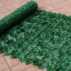 인조 담쟁이넝쿨 인조넝쿨 예쁜 식물 벽장식 아열대 거실, 고구마잎 너비 0.5mx길이 0.5m