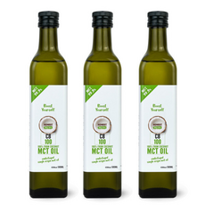 어니스트 코코넛 MCT 오일 C8, 500ml, 3개