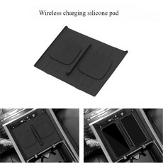 싼타페 컵홀더 암레스트 수납함 무선 패드 하단 센터콘솔, 1개, 3. Wireless Pad