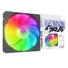 [darkFlash] C7A14 140 ARGB [시스템쿨러/140mm] [블랙], 1개, 블랙