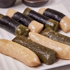 100% 국산 발아현미가래떡 쑥 가래떡 개별포장 식사대용, 1kg, 1박스, 쑥가래떡