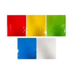 (TD) 셀로판지 5색 소형 세트 (250x225mm) (50개입), 상세페이지 참조, 상세페이지 참조