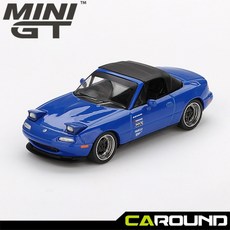 미니지티(1069) 1:64 마쯔다 미아타 MX-5 (NA) 튠 버전 - 다크 블루, 1개, 1069