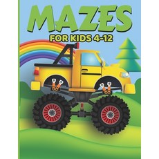 mazes for kids 4-12: Monster truck - Amazing Activity Book - Maze Game for Kids - A Awesome Challeng... Paperback, Independently Published, English, 9798581388921