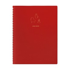 인디고 생활의 온도 만년형 12개월 가계부, 1개, 레드