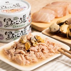 汪喵星球 汪喵無膠點心罐 副食湯罐 犬貓適用, 80g, 1個, 鮪魚+綠貽貝