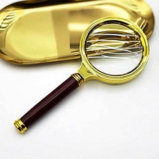 금테 돋보기 나무 M 확대경 노안 _20260201EA